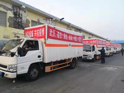 非常時期，江鈴車主馳援武漢——搬運(yùn)裝卸服務(wù)的溫暖力量